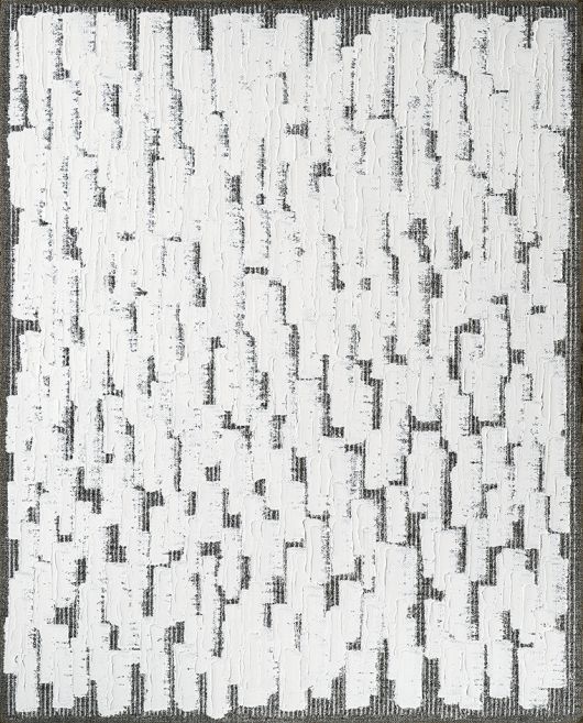 하종현, 접합 17-91, 2017. [케이옥션]