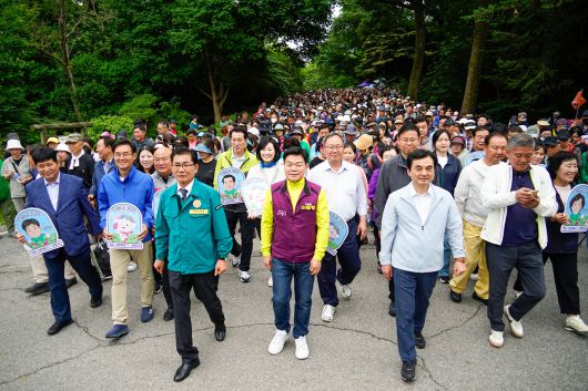 ‘2025 동대문구민 한마음 걷기의 날’ 행사 진행 모습