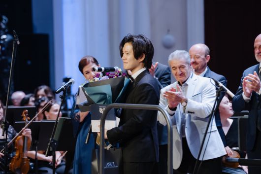 하차투랸 국제 지휘 콩쿠르에서 3위와 특별상에 오른 지휘자 박근태 [하차투랸국제지휘콩쿠르 제공]