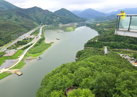 만천하스카이워크 만학천봉 전망대
