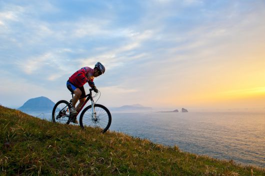 송악산의 아침[제주관광공사 제공]