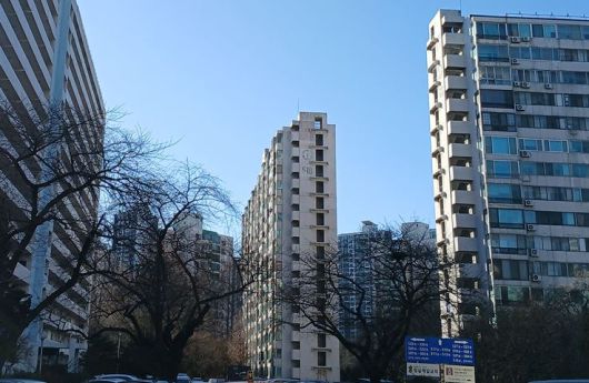 재건축 추진 중인 잠실 주공5단지. 김희량 기자