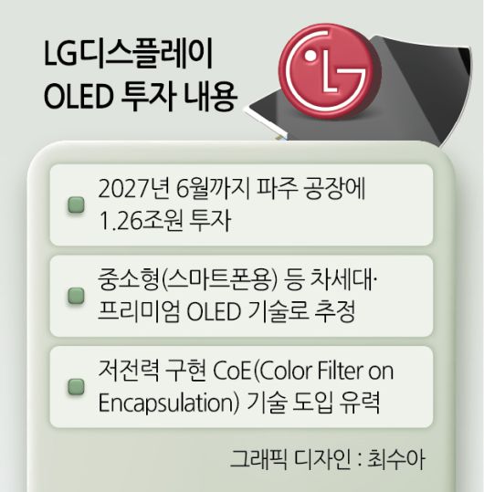 LG디스플레이 OLED 투자 내용