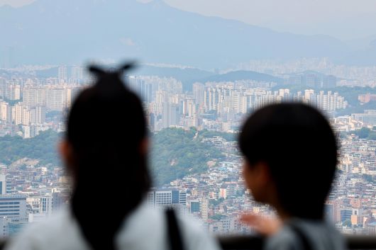 서울 시내 아파트. [연합]