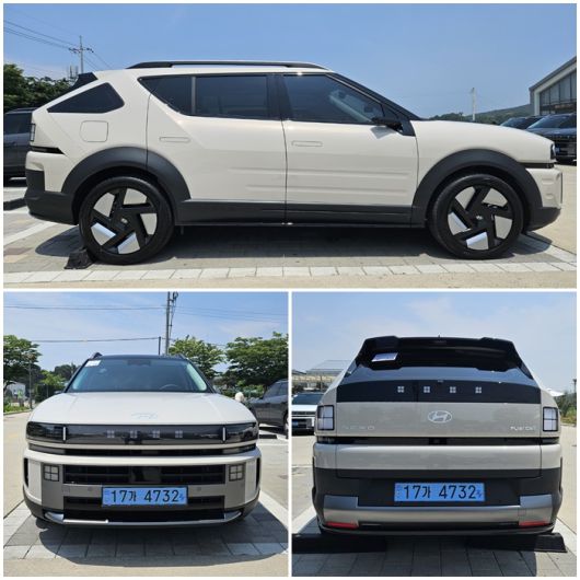 올 뉴 넥쏘 측면(위쪽부터 시계방향), 후면, 전면. 서재근 기자