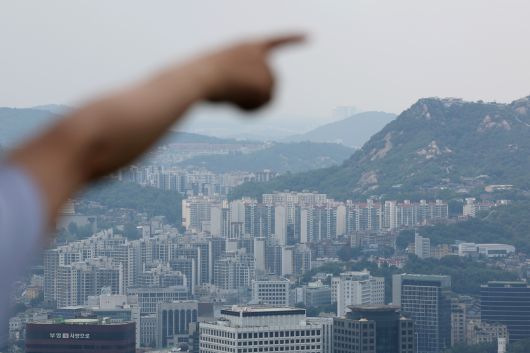 사진은 19일 서울 시내 아파트. [연합]