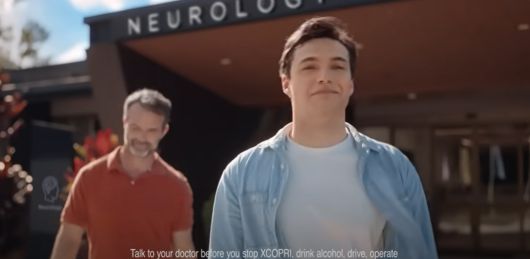 SK바이오팜의 뇌전증 신약 ‘엑스코프리(성분명 세노바메이트)’ 미국 광고. [엑스코프리 유튜브 채널 갈무리]