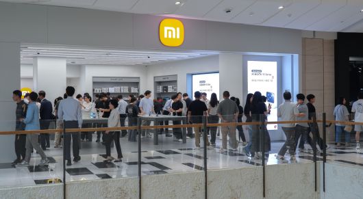 오는 28일 문을 여는 샤오미의 한국 첫 공식 매장 ‘샤오미 스토어’ [사진, 고재우 기자]
