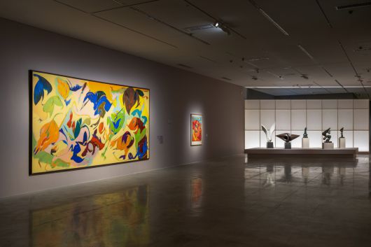 소장품 상설전 ‘한국근현대미술 II’ 전경. 한국 추상미술사에서 주변화된 여성 작가들을 조명하는 ‘모더니스트 여성 미술가들’ 소주제 섹션. [국립현대미술관]