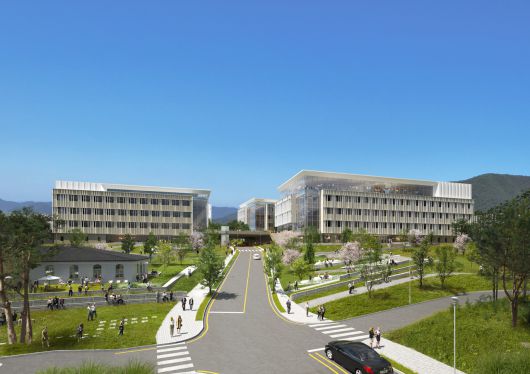 한국재료연구원 첨단소재 실증연구단지 조감도.[한국재료연구원 제공]