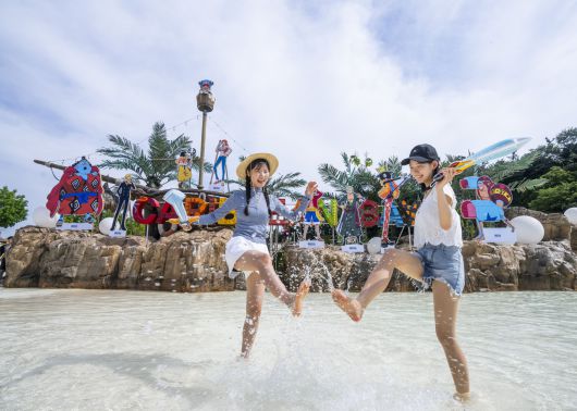 캐리비안베이-원피스 콜라보 여름축제