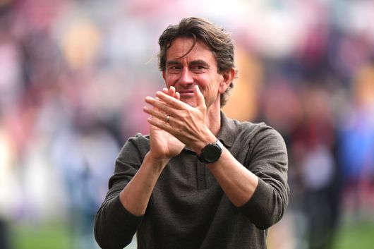 토마스 프랑크 감독이 부임 후 했던 인터뷰 등에서 손흥민은 새 시즌 구상에서 제외된 것처럼 보였다. 새 감독은 다음 시즌 UEFA 챔피언스리그를 치르려면 팀 리빌딩과 스쿼드 개선이 필요하다고 생각할 것이다. 이번 주 첫 면담이 손흥민의 거취에 중요한 방향타가 될 전망이다.   [게티이미지]