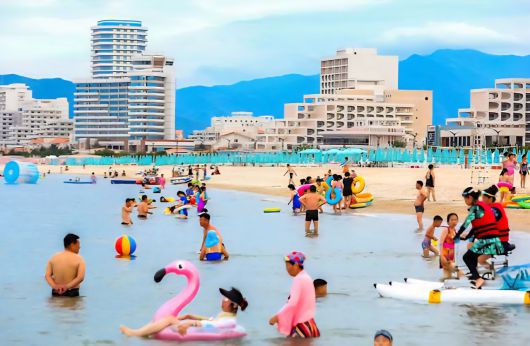 북한 연산갈마지구[로동신문]