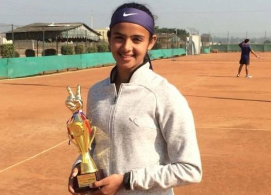 인도 테니스 선수 라디카 야다브.  [X(옛 트위터)]