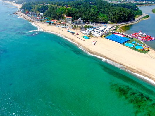 망양정해수욕장 [울진군 제공]