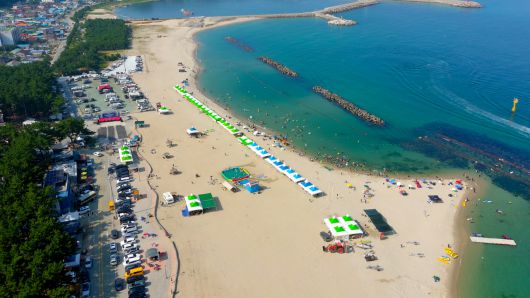 구산해수욕장 [울진군 제공]