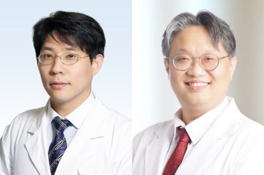 [사진] 분당서울대병원 이비인후과 최병윤 교수(왼쪽), 고대안산병원 이비인후과 최준 교수(오른쪽)