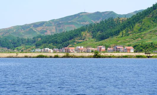 북중 접경지 북한마을