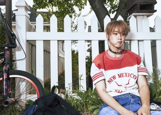 아스트로 막내로 최근 두 번째 솔로 미니앨범을 발표한 윤산하 [판타지오 제공]