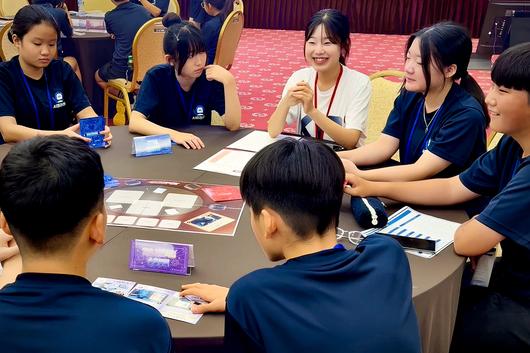 KT의 인공지능(AI)·디지털 윤리 토론 캠프 ‘AI 윤리 ON!’ 진행 모습  [KT 제공]