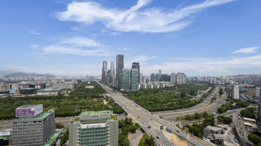 [여의도 일대 전경]