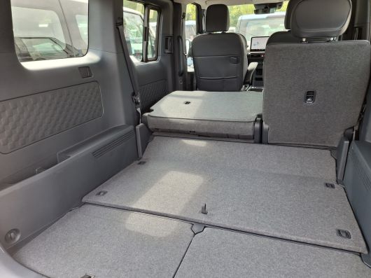 2열을 폴딩했을 때의 PV5 패신저 3열 [김성우 기자]