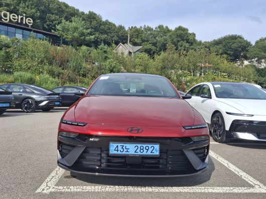 아이오닉 6 N라인 외관 [김성우 기자]