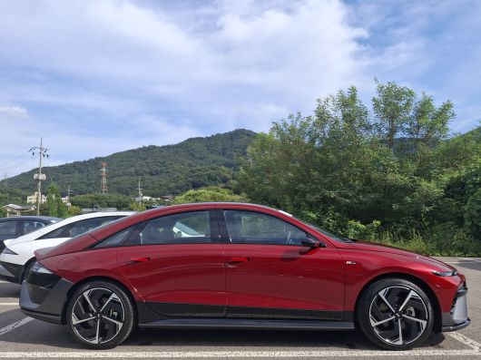 아이오닉 6 N라인 측면 사진 [김성우 기자]