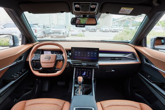 토레스 실내 인테리어. [쌍용차 제공]