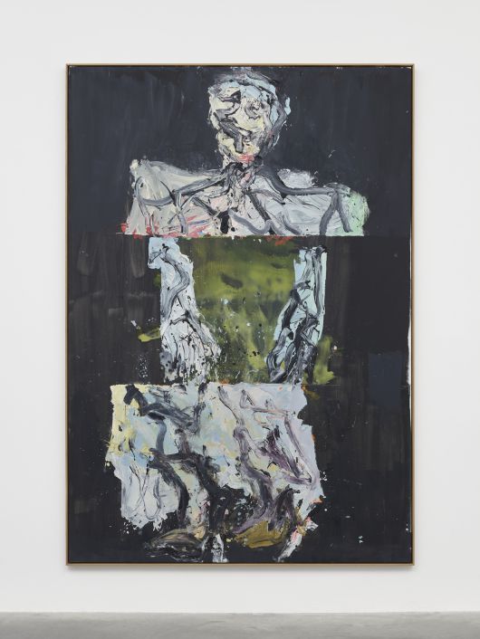 화이트 큐브가 프리즈 서울에서 선보인 게오르그 바젤리츠의 ‘Erstens, bitte schön’. [게오르그 바젤리츠]