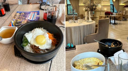 온라인 리뷰에 올라온 평양 식당 음식과 인테리어 [NK뉴스]