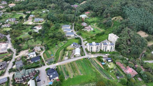 경매 물건이 있는 경기도 광주시 도척면의 한 마을. [이건욱PD]