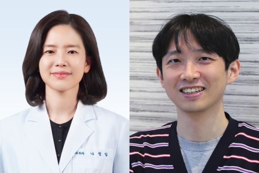 분당서울대병원 피부과 나정임 교수(왼쪽), 아이피부과 한승석 박사(오른쪽)
