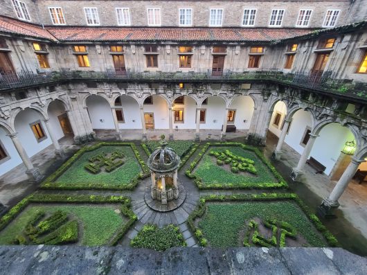 산티아고 순례길 종점에 있는 파라도르