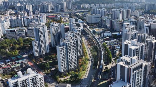 경기도 구리시 인창동 일대 아파트 단지 전경. 안경찬PD