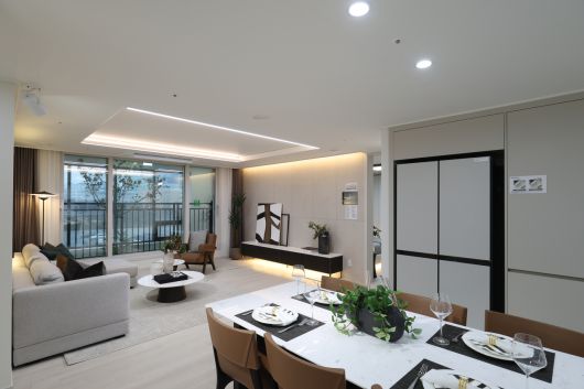 남양주왕숙 B-17블록 84㎡A타입 유니트 내부 모습  [국토교통부 제공]