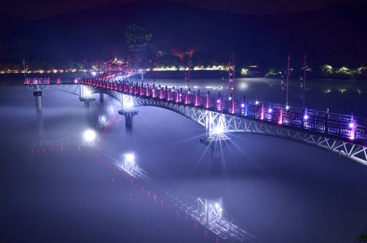 안동시 월영교 전경.[경북도 제공]