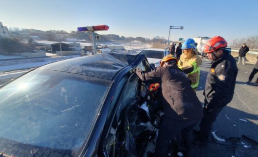 사고 현장. [청주동부소방서]