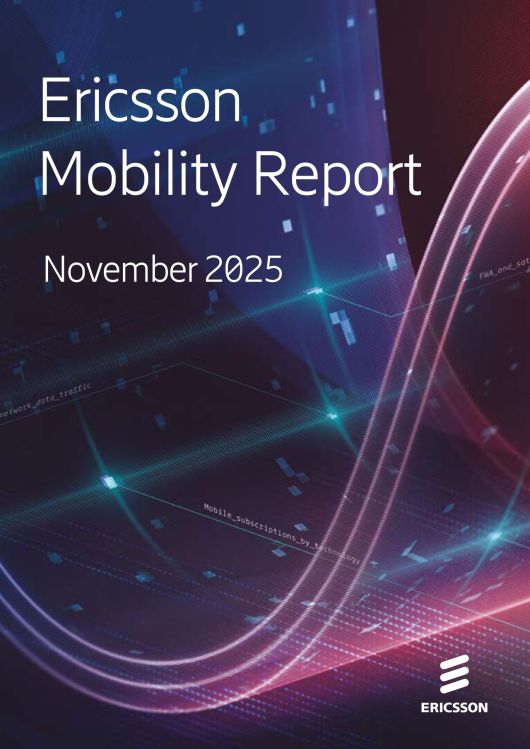 에릭슨이 최근 발간한 ‘에릭슨 모빌리티 리포트(EMR)’ 11월호 소개 이미지 [에릭슨코리아 제공]