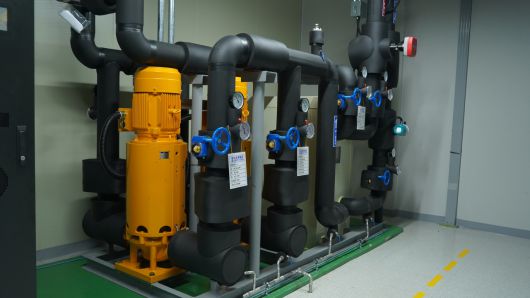 냉수순환펌프 모습. [kt cloud 제공[