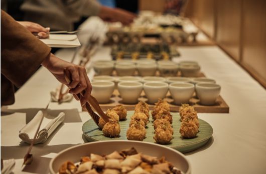 9일 비채나에서 열린  ‘미국 크림치즈와 함께 한 한식의 새로운 길 美味(미미)’ 행사. USDEC 제공