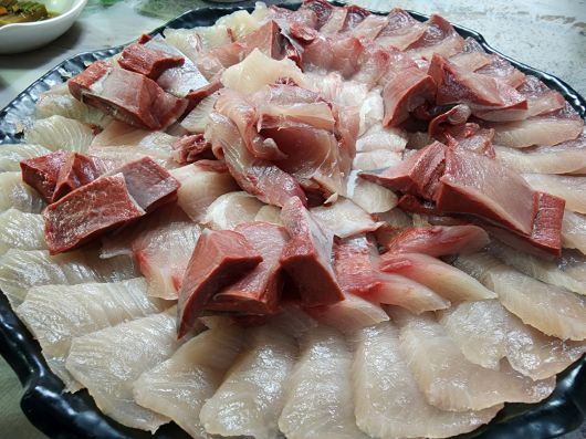 울진 방어회.[헤럴드DB[