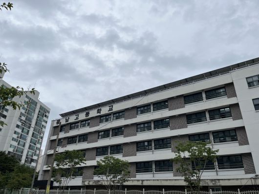 서울 광진구 광장동에 위치한 광남고등학교의 모습. 윤성현 기자