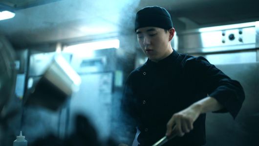 님극 기지에서 요리 중인 안치영 셰프. 본인 제공