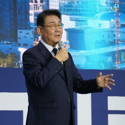 김교흥 의원이 인사말을 하고 있다.[김교흥 의원실 제공]