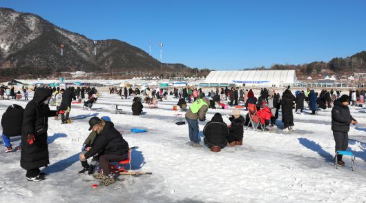 2023년 인제빙어축제의 모습 [인제빙어축제 홈페이지 갈무리]