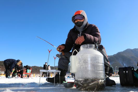 2023년 인제빙어축제의 모습 [인제빙어축제 홈페이지 갈무리]