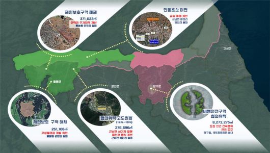 2025 군사시설보호구역 조건부 수용 현황