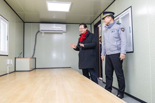 여의도 경찰 초소. [영등포구 제공]