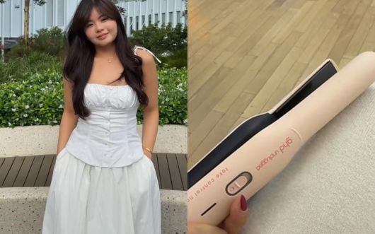 엘리 트란은 시드니로 출국하기 위해 인천공항에서 수속 절차를 밟던 중 무선 헤어 스트레이트너를 압수당했다. [데일리메일]